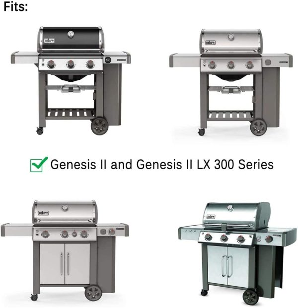 17 1 8   Flavorizer Bars Kit for Weber Genesis II E-310, II E-330, II E-335, II S-310, II LX E-340, Genesis II 300 Series Grills on Sale - Image 3