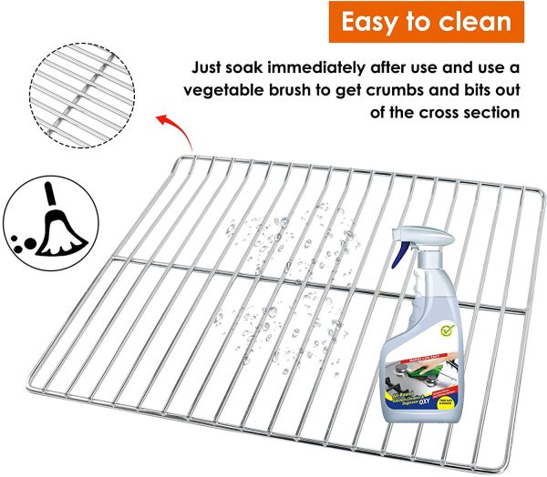 Cooking Grates Jerky Smoking Rack Kit fits Masterbuilt 20071914, 20072010, 20072218, 20072318, 20072414, 20072514 30   Electric Smokers, 14.6 x 12.24 Sale - Image 4