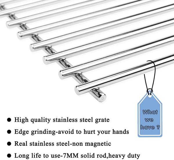 Cooking Grates for Char-Broil 4 Burner 415.16944010, 415.16943010, 415.16942010, 415.16941010, 415.16647900, 415.16646900, 415.16645900 Gas Grills Sale - Image 4