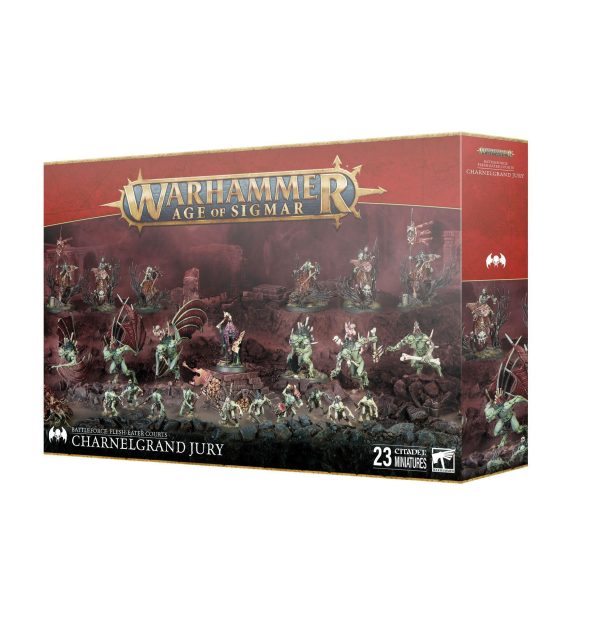 Games Workshop: Age of Sigmar - Flesh-Eater Courts - Charnalgrand Jury (91-68) Online now