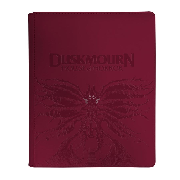 Ultra Pro: 9-Pocket Premium Zippered Pro-Binder - Magic the Gathering - Duskmourn - Set Symbol Online Hot Sale