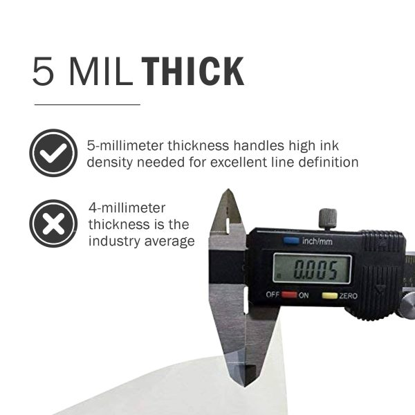 3 Inch Core - 17  x 100  Waterproof Inkjet Film Roll Online - Image 2