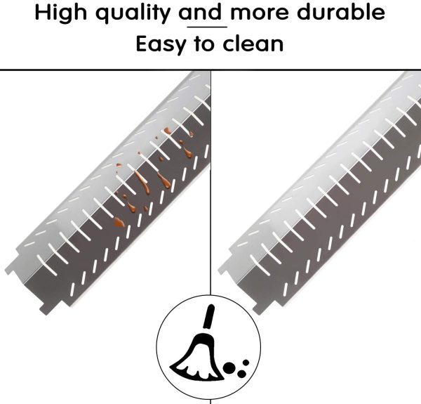 Heat Tent Plates Flame Tamer Kit for Thermos 3 Burner 461230403, 461230404, 461246804 Gas Grill Models For Discount - Image 3