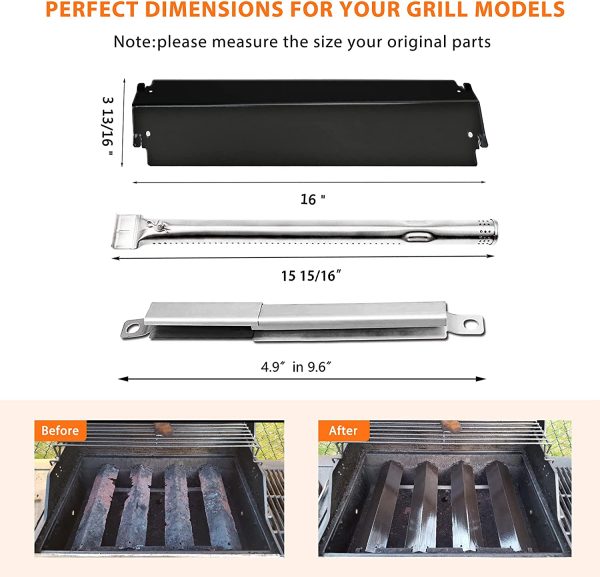Refurbish Parts Kit for Char-broil 3 Burner 466270909, 463270911, 463270910, 463270909 Quantum Gas Grills Online now - Image 3