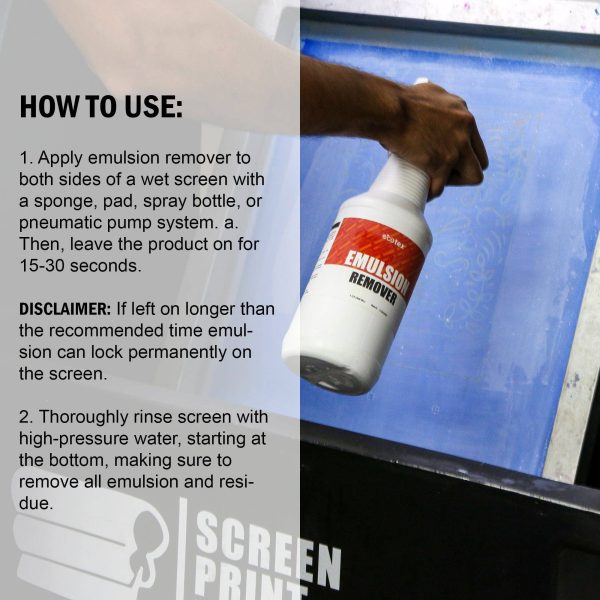 Ecotex® Screen Printing Emulsion Remover Supply - Image 5