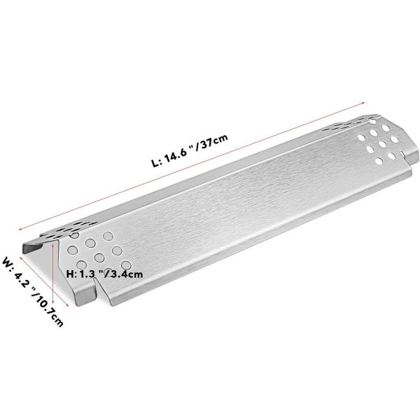 BBQ Heat Plates Kit fits Nexgrill 4 Burner 720-0830H, 720-0830X, 720-0830E, 720-0830D, 720-0830A, 720-0830F Gas Grills Sale - Image 3