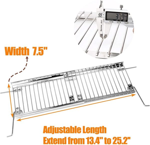 Warming Rack for Arkla 3001K, 3021K, 353KC, 4051K, 4052K, 4202K, 4444K, A30A, GA301517, GA350617, R4041, R4451, R5272, R528C, R568C Model Grills For Discount - Image 2