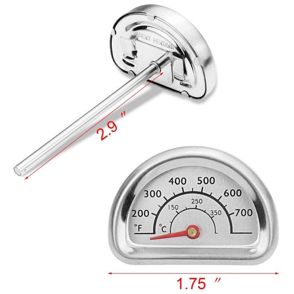 Thermometer Temperature Gauge for Char-Broil G516-0008-W1, G460-0023-W1, 80007563, G351-0076-W1 Fashion - Image 3