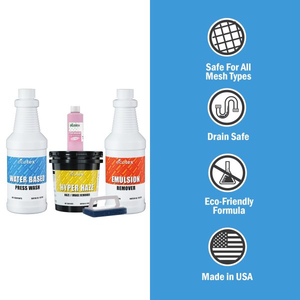Ecotex® Screen Printing Water Based Chemistry Kit Hot on Sale - Image 2