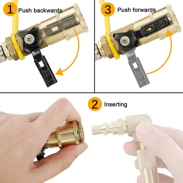 12 Feet LP Propane Gas 1 4 Hose with Quick Connect Cheap - Image 5
