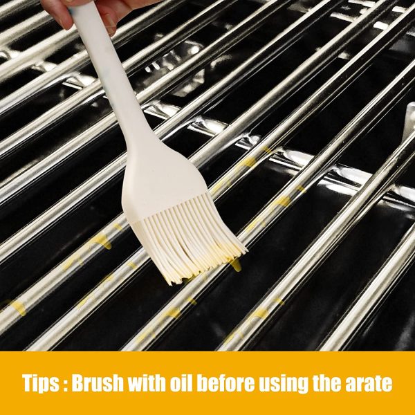 Cooking Grate and Rack Support Kit for Masterbuilt 30 Inch Propane Smokers, 4pcs 13.3  x 13.6  Smoking Racks Online Sale - Image 5