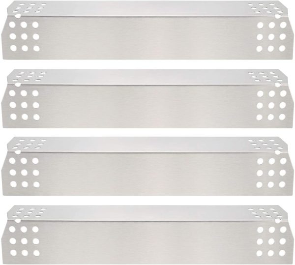 Grill Heat Plates for Sunbeam 720-0697, 720-0737 etc Grills, 4 Pcs Kit 14 9 16 x 3 3 8   For Discount