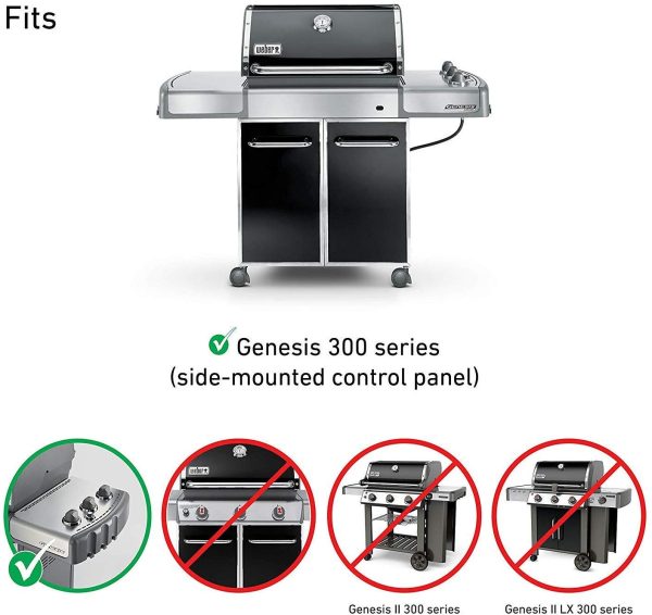 24.5   Flavorizer Bars for Weber Side Knobs Genesis EP-310, EP-320 Grill, 7539 Replacement Parts For Discount - Image 3