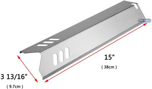 Heat Plates for Backyard GBC1449WP-C, GBC1460W, GBC1461W, GBC1555W-C 5 Burner Gas Grills Online Hot Sale - Image 3