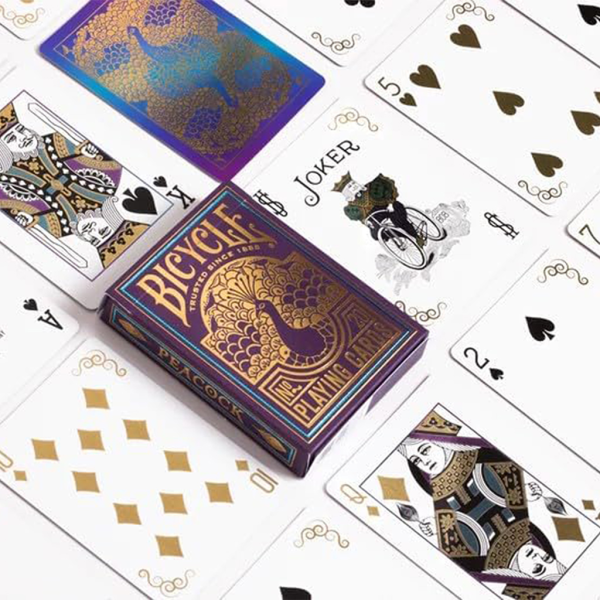 Bicycle Playing Cards: Purple Peacock Supply - Image 4