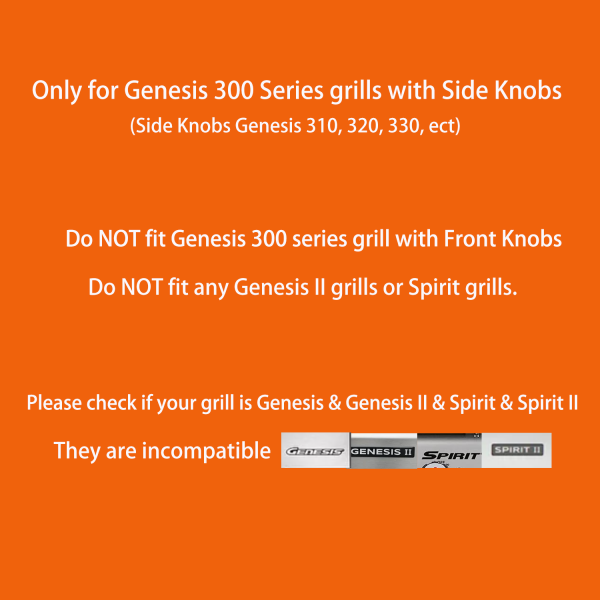 24.5   Flavorizer Bars for Weber Side Knobs Genesis EP-310, EP-320 Grill, 7539 Replacement Parts For Discount - Image 2