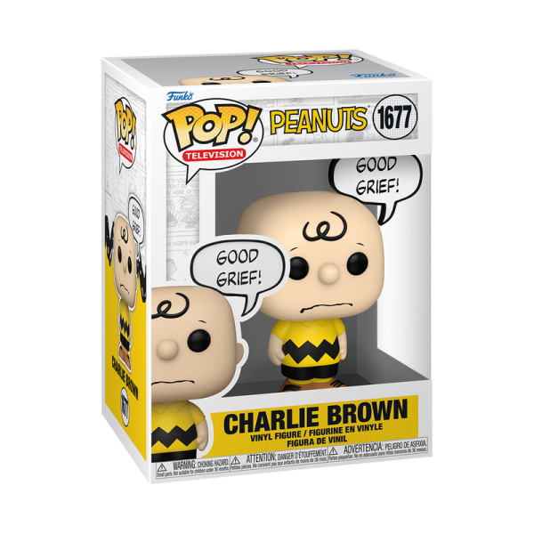 Funko Pop! Animation: Peanuts - Charlie Brown Hot on Sale - Image 2
