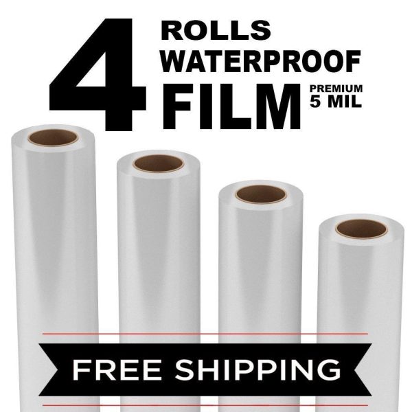 Waterproof Inkjet Film Roll - 4 Pack Online
