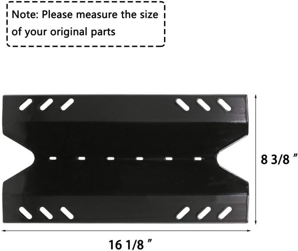 BBQ Burner + Heat Plates Kit for Outdoor Gourmet Gas Grill Models B09SMG1-3F, BQ05037-2, BQ05046-6A, BQ06042-1, BQ06W03-1, BQ06W03-1-N, BQ06W06-A Fashion - Image 5
