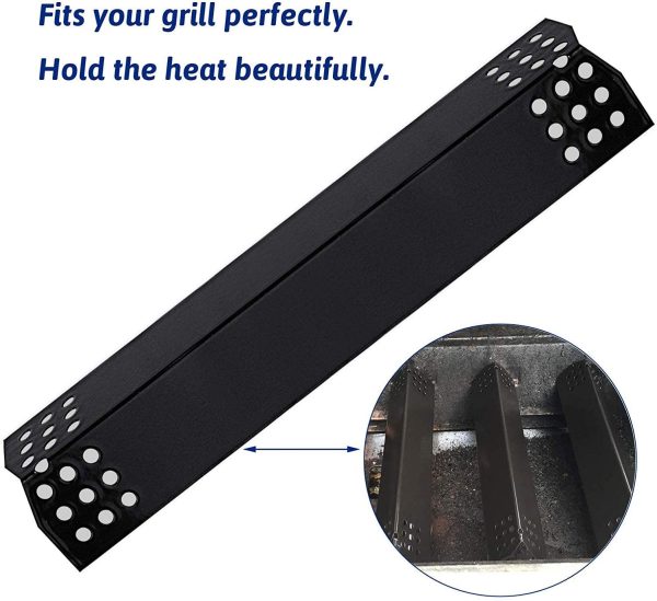Heat Tent Shiled Plates Kit for Nexgrill 720-0896, 730-0896, Porcelain Steel Grill Replacement Parts Online now - Image 5