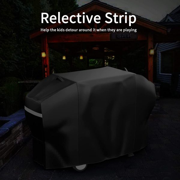Grill Cover for 2 Burner BBQ Grills, 32   W x 24   D x 42   H Online Hot Sale - Image 5