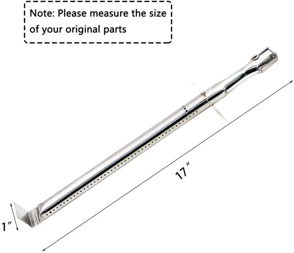 Repair kit for Vermont Castings CF9030, CF9050, CF9055 3A Gas Grills, Burner and Heat Plates Set Hot on Sale - Image 2