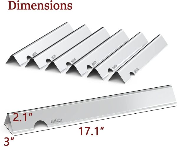 Flavorizer Bars for Weber Genesis II, LX 400 Series, Genesis II LX S E 440, Weber 66797 Replacement Parts on Sale - Image 3