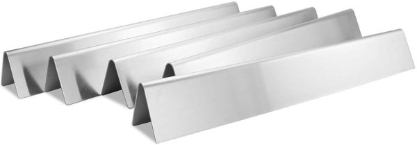 17.5   Flavorizer Bars for Weber Front Knobs Genesis EP-310, EP-320, EP-330 Grills, Stainless Steel 7620 7621 Replacement Parts Sale
