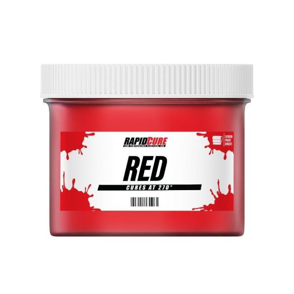 Rapid Cure Red Screen Printing Plastisol Ink Online now