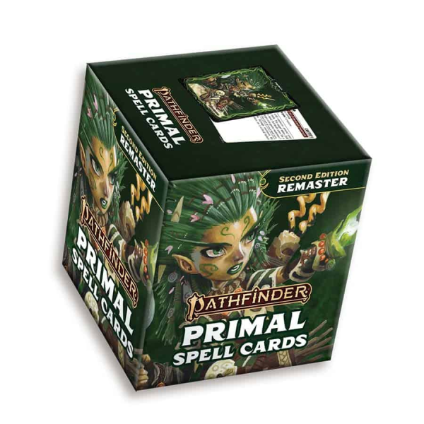 Pathfinder RPG Second Edition: Primal Spell Cards (Remastered) Fashion