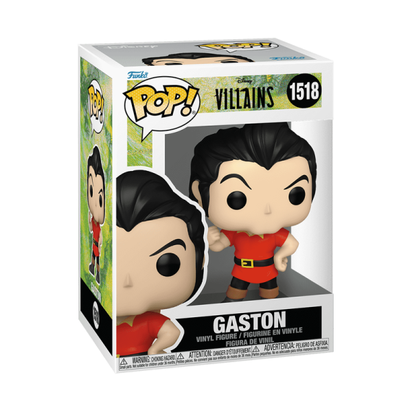Funko Pop! Disney Villains: Gaston (Flexing) (#1518) Discount