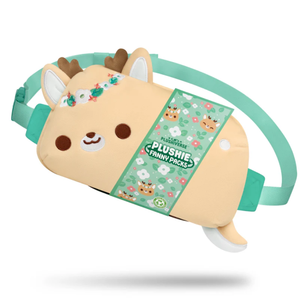 Plushiverse: Plushie Fanny Pack - Flora & Fawn-A For Discount