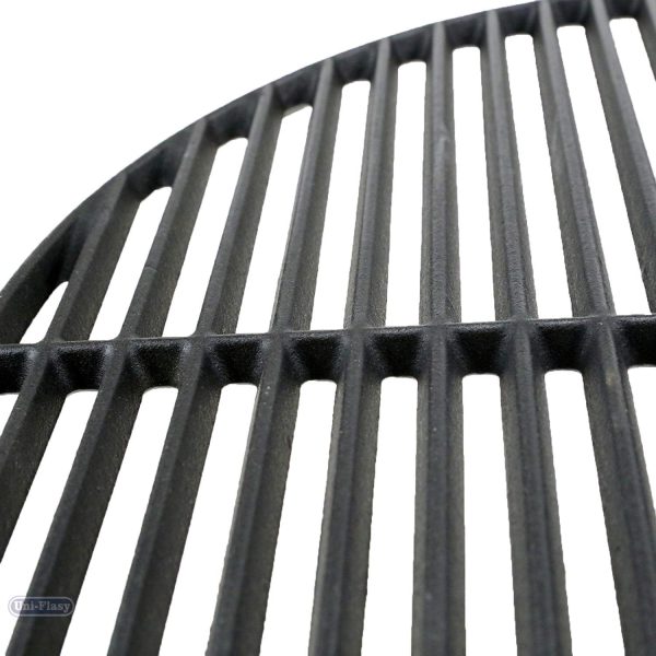 Kamado BBQ Grates fits Kamado Joe Classic I, II, III, Large Big Green Egg L, Vision VGKSS-CC2 etc 18 Inch Ceramic Charcoal Grills For Sale - Image 3