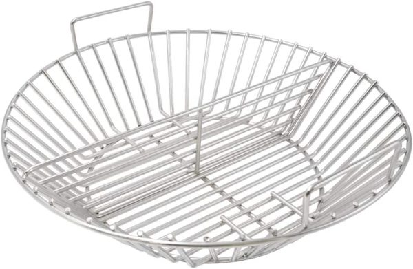 Kamado Ceramic Grill Charcoal Ash Basket fits Kamado Joe Big Joe and other 24 Inch Ceramic Grills Hot on Sale