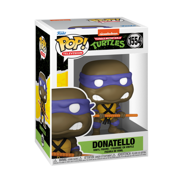 Funko Pop! Animation: Teenage Mutant Ninja Turtles - Donatello (#1554) For Sale - Image 2