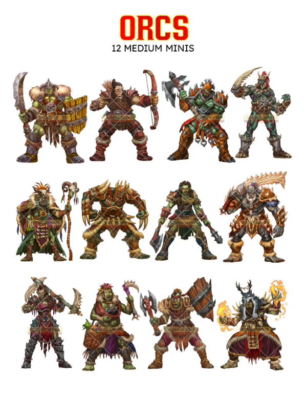 Skinny Minis: Orcs For Discount