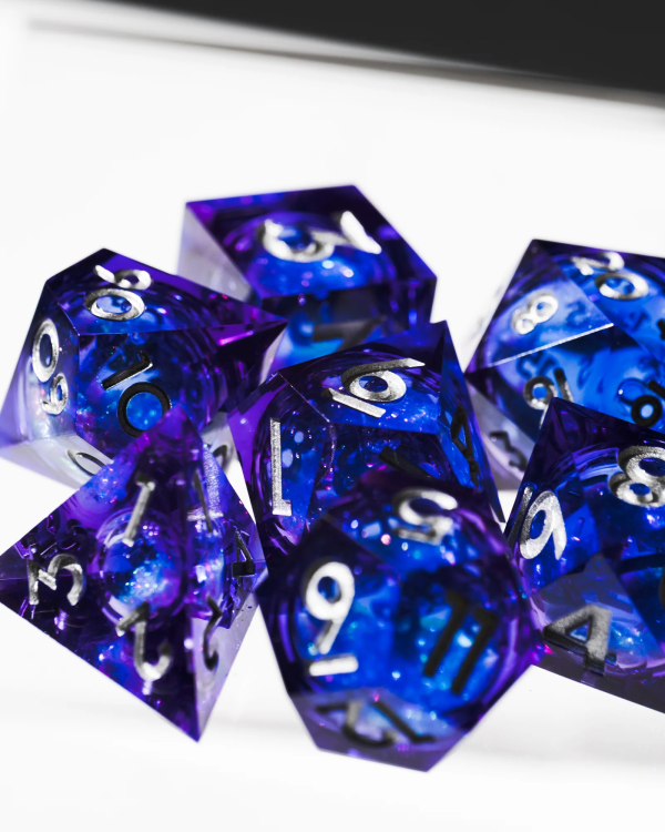 Dispel Dice: Trina s Lily 7-Piece Liquid Core Dice Set on Sale - Image 3