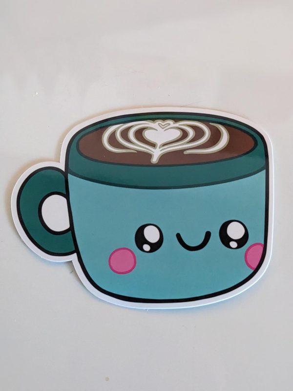 Squishable: Sticker - Cappuccino Supply