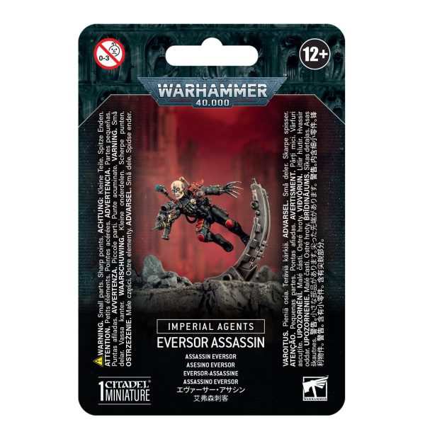Games Workshop: Warhammer 40,000 - Imperial Agents - Eversor Assassin (52-13) Discount