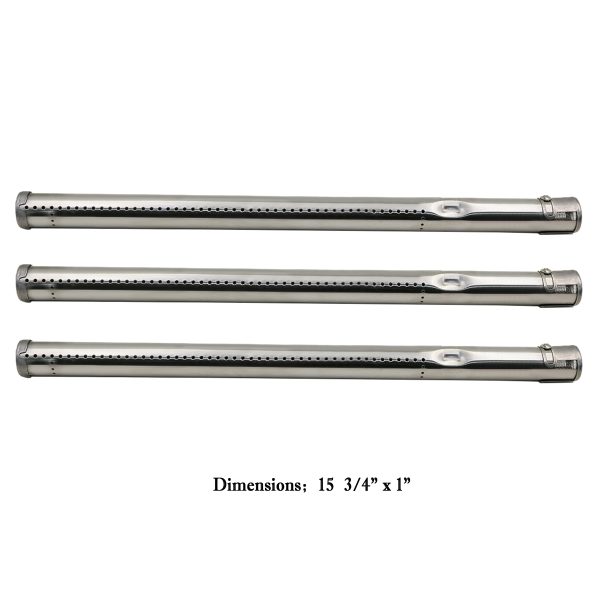 Grill Burner Tubes 3Pcs Kit for Fiesta Blue Ember Gas Grills Online Sale - Image 2
