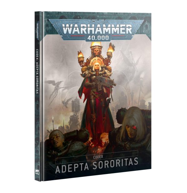 Games Workshop: Warhammer 40,000 - Adepta Sororitas Codex - 10th Edition (52-01) For Cheap