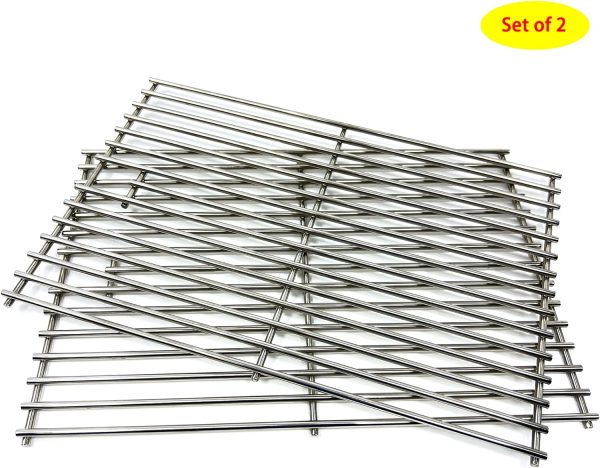 Grill Cooking Grates for Nexgrill 720-0032, 720-0033, 720-0336, 720-0336B, 720-0061, 720-0061-LP, 720-0077 etc, Stainless Steel Replacement Parts For Sale - Image 4