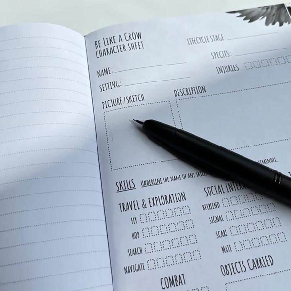 Be Like a Crow RPG Journal Online - Image 3