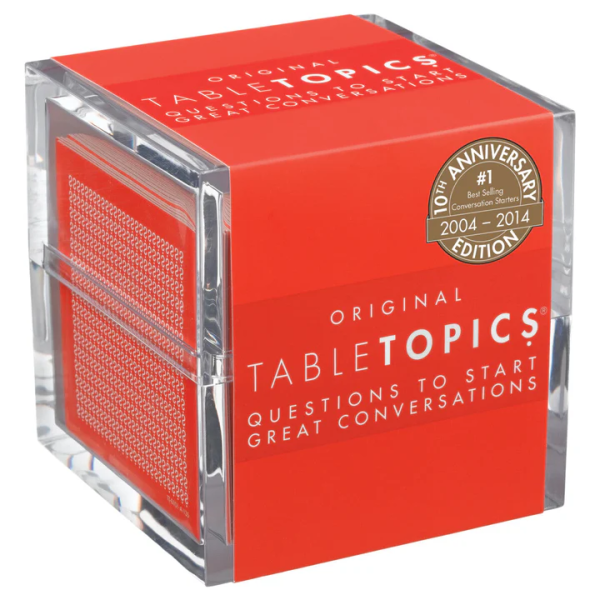 Table Topics: Original - Conversation Starter Card Game for Adults on Sale