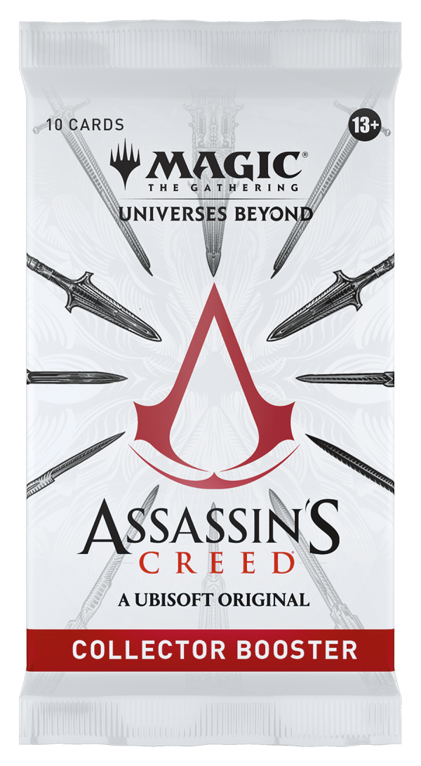 Magic the Gathering: Universes Beyond - Assassin s Creed - Collector Booster Pack on Sale