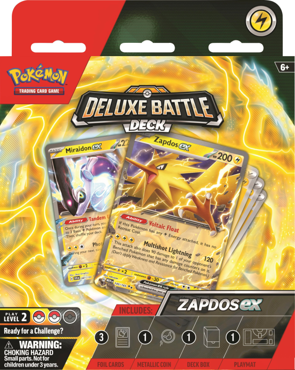 Pokemon TCG: Ninteales EX and Zapdos EX Deluxe Battle Decks For Cheap - Image 2