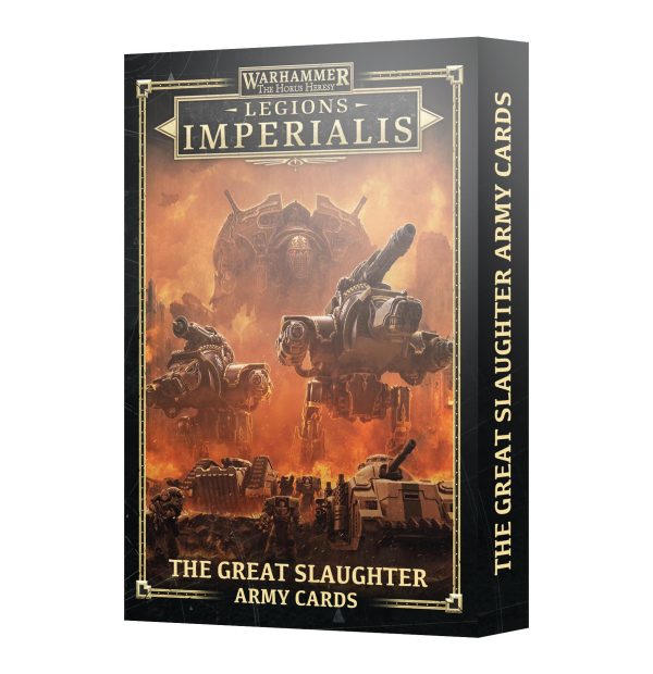 Games Workshop: Warhammer Legions Imperialis - The Great Slaughter Army Cards (03-58) Supply