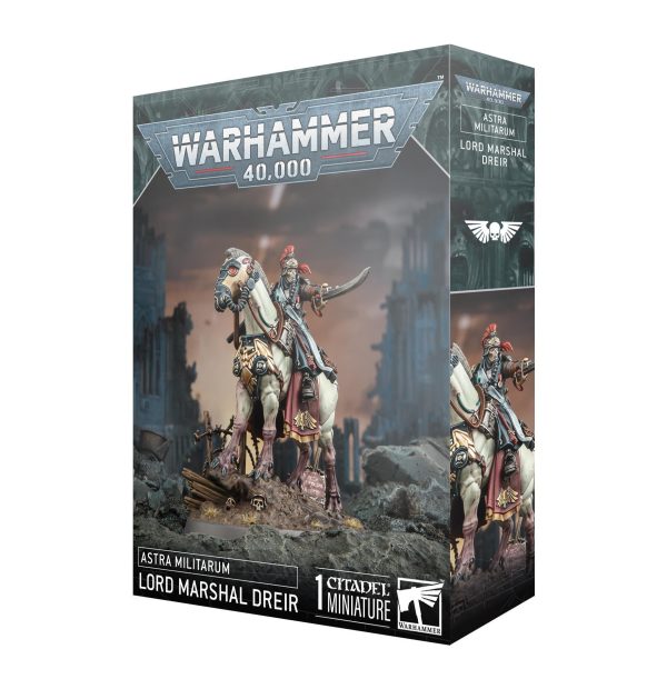 Games Workshop: Warhammer 40,000 - Astra Militarum - Lord Marshal Dreir (47-77) Hot on Sale
