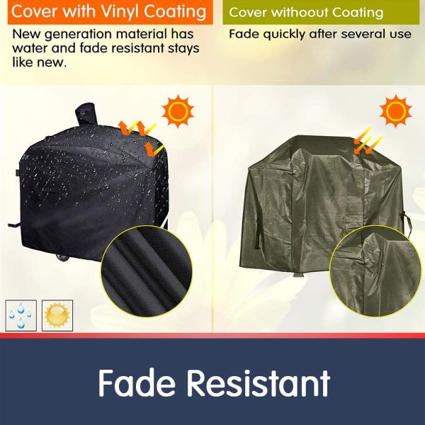 Grill Cover for Camp Chef PG24, PG24B, PG24LS, PG24S, PG24SE, PG24LTD, PG24WWS, PG24WWSS, Camp Chef Smoke Pro DLX Grills Fashion - Image 3
