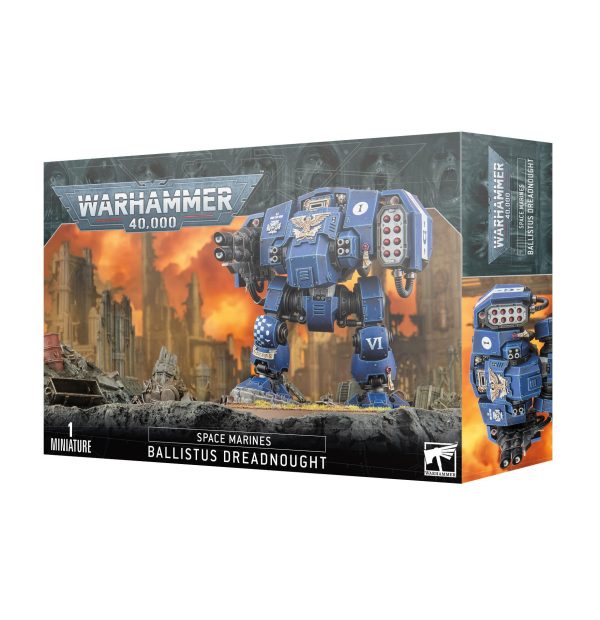 Games Workshop: Warhammer 40,000 - Space Marines - Ballistus Dreadnought (48-11) For Discount